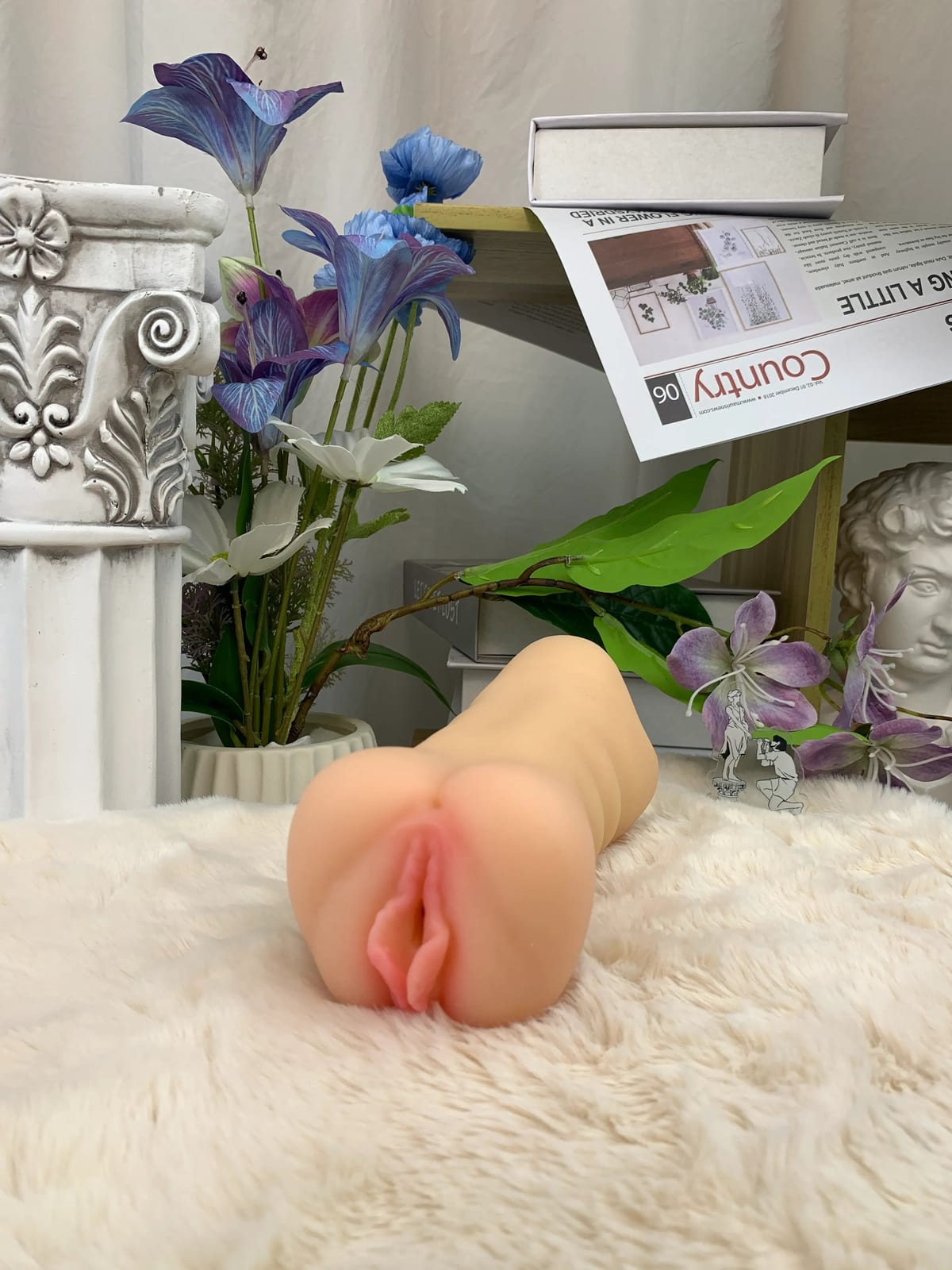 Livraison Gratuite丨Pochette Vaginale Teint Chair avec Dents et Langue et Sensations Orales Réalistes 3