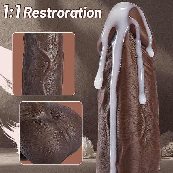 Wilson - 8.7 Inch Remote Control 5 Thrusting 10 Vibrating Rotating Dildo 7