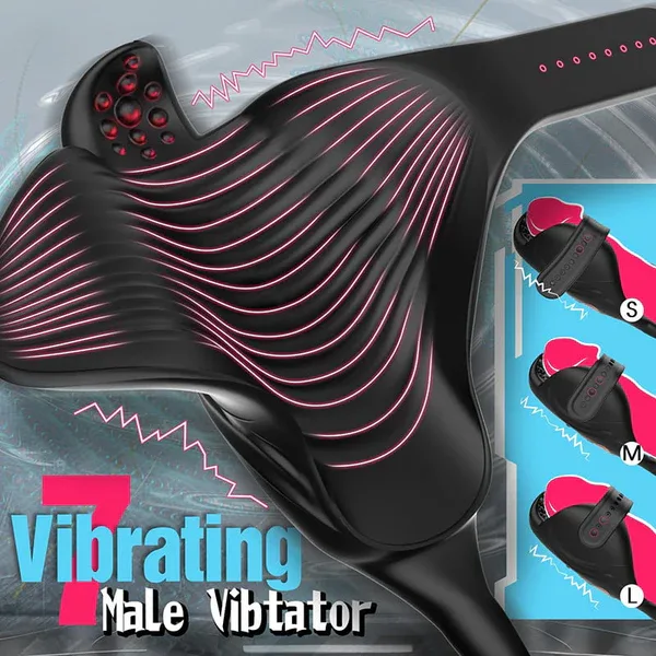 Thrusting & Vibrating Glans Trainer for Intense Penis and Anal Stimulation 3