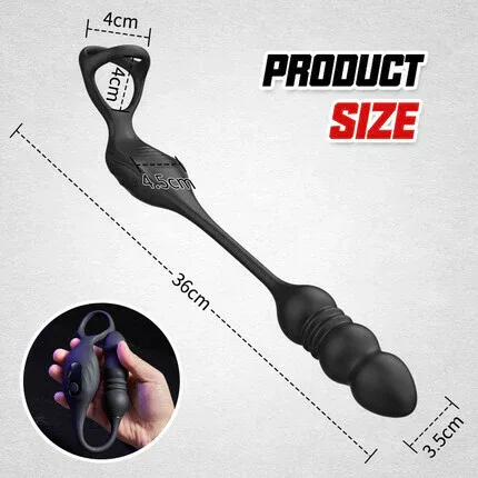ACMEJOY - Telescopic Vibration Prostate Massager 7