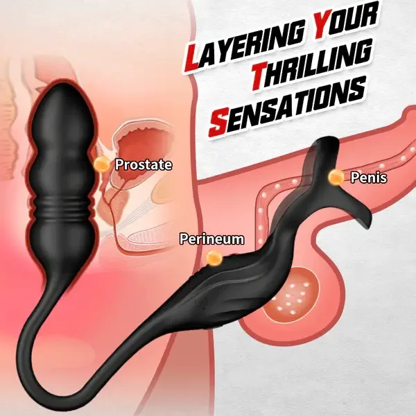 ACMEJOY - Telescopic Vibration Prostate Massager 2