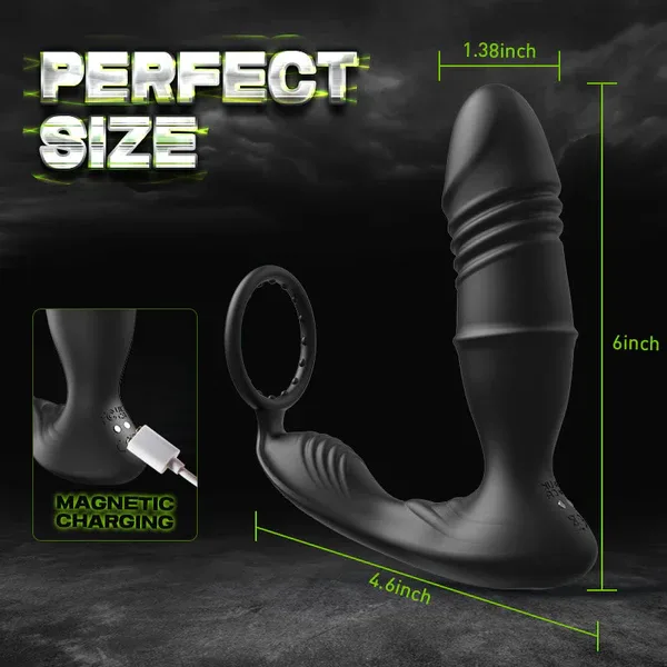 ACMEJOY - Telescopic Vibration Prostate Massager 2