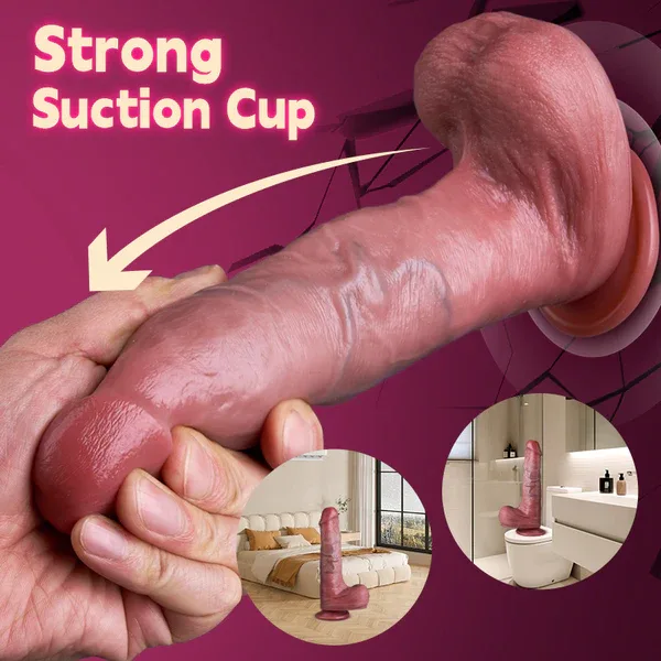 Khalifa - 3 Thrusting 9 Vibrations P & G-Spot Dildo 8.66 in 4