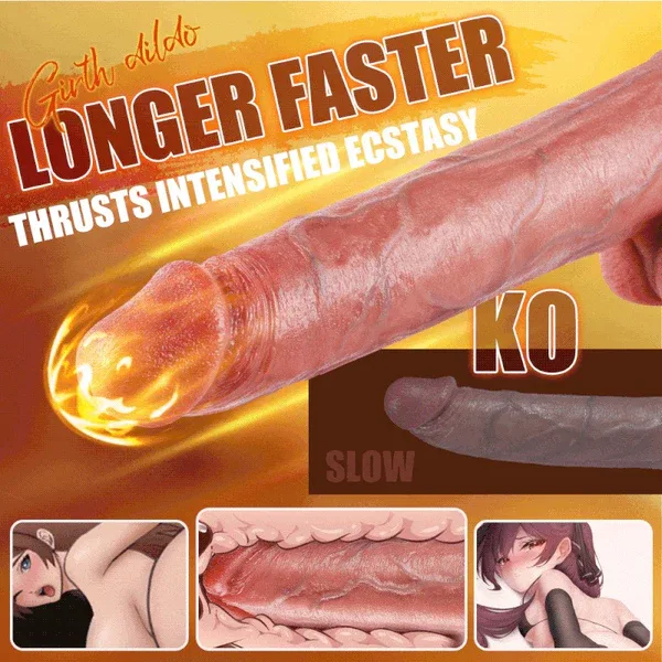 HONKAI - Heating 8 Powerful Thrusting 10 Vibrating Suction Cup Dildo 7