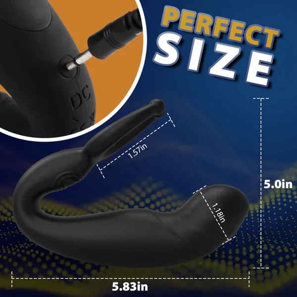 Rainstorm - Bead Massage Multifunctional 9 Vibrating Prostate Anal Plug Solo Male Prostate Massager 2